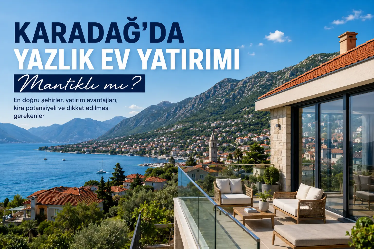 Karadağ'da Yazlık Ev Yatırımı Mantıklı mı?