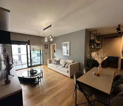 2+1 Fully Furnished Apartment in Tivat, Walking Distance to Porto Montenegro - 65.5 m²