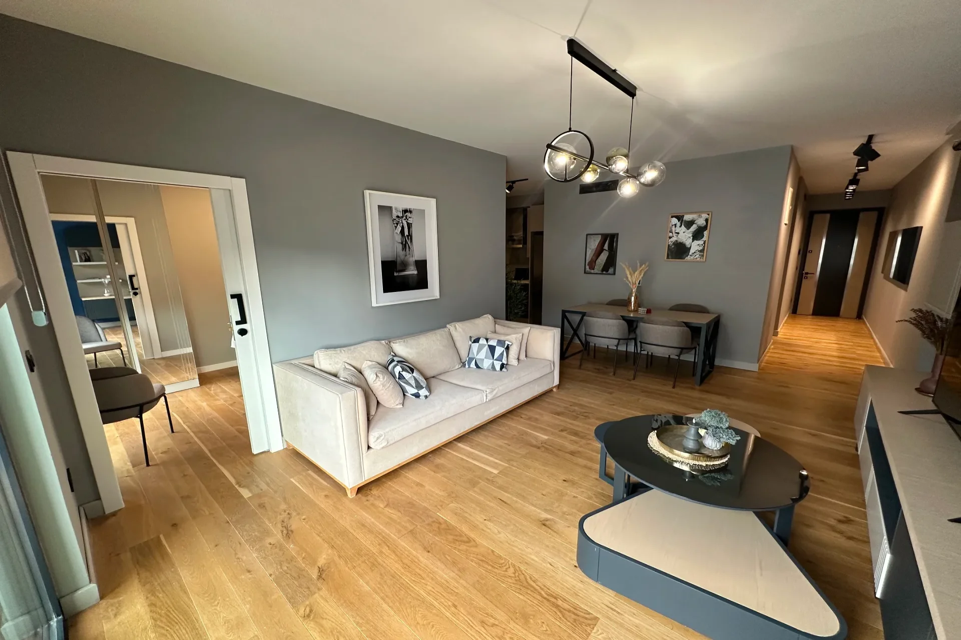 2+1 Fully Furnished Apartment in Tivat, Walking Distance to Porto Montenegro - 65.5 m²