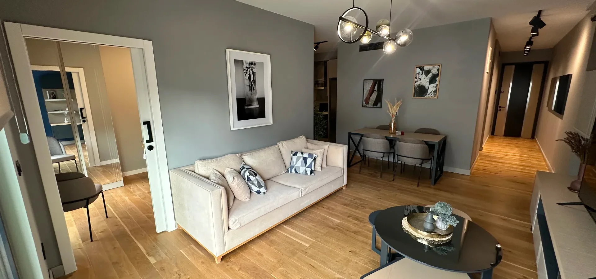 2+1 Fully Furnished Apartment in Tivat, Walking Distance to Porto Montenegro - 65.5 m²
