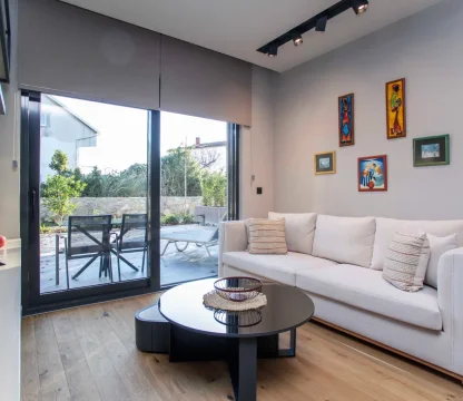 1+1 Apartment in Tivat within Walking Distance to Porto Montenegro - 45 m² + 80 m² Terrace