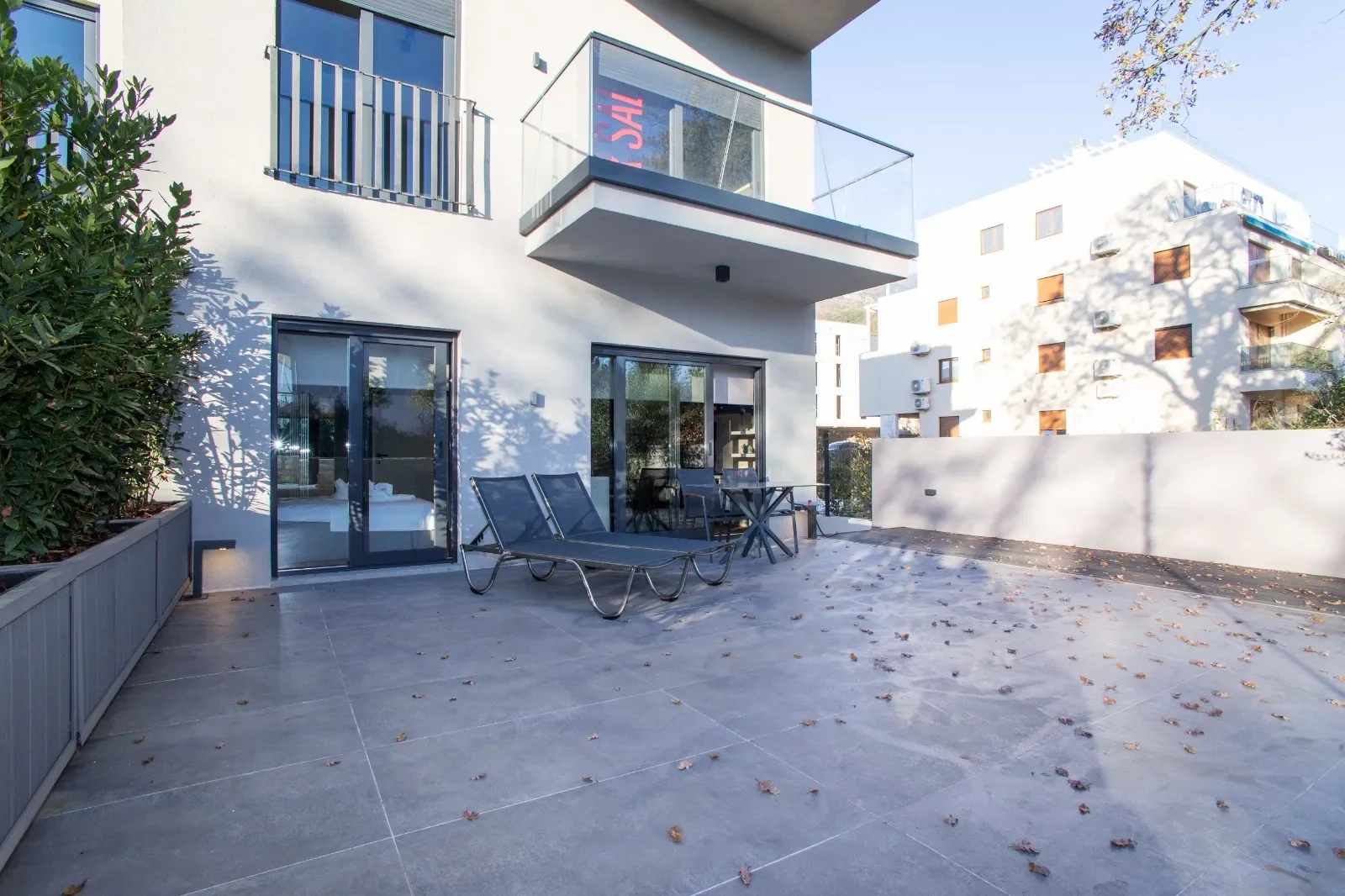 1+1 Apartment in Tivat within Walking Distance to Porto Montenegro - 45 m² + 80 m² Terrace