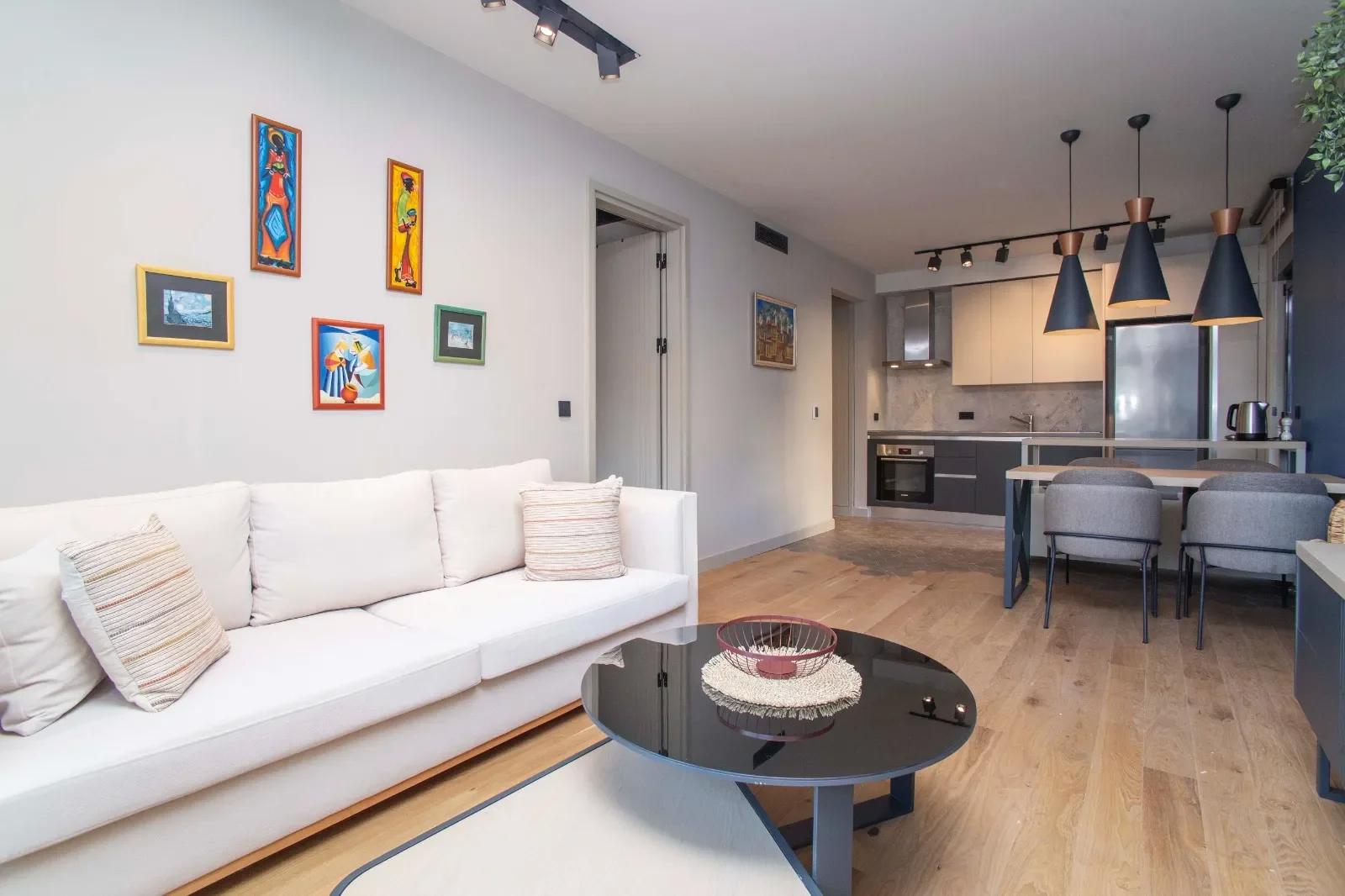 1+1 Apartment in Tivat within Walking Distance to Porto Montenegro - 45 m² + 80 m² Terrace