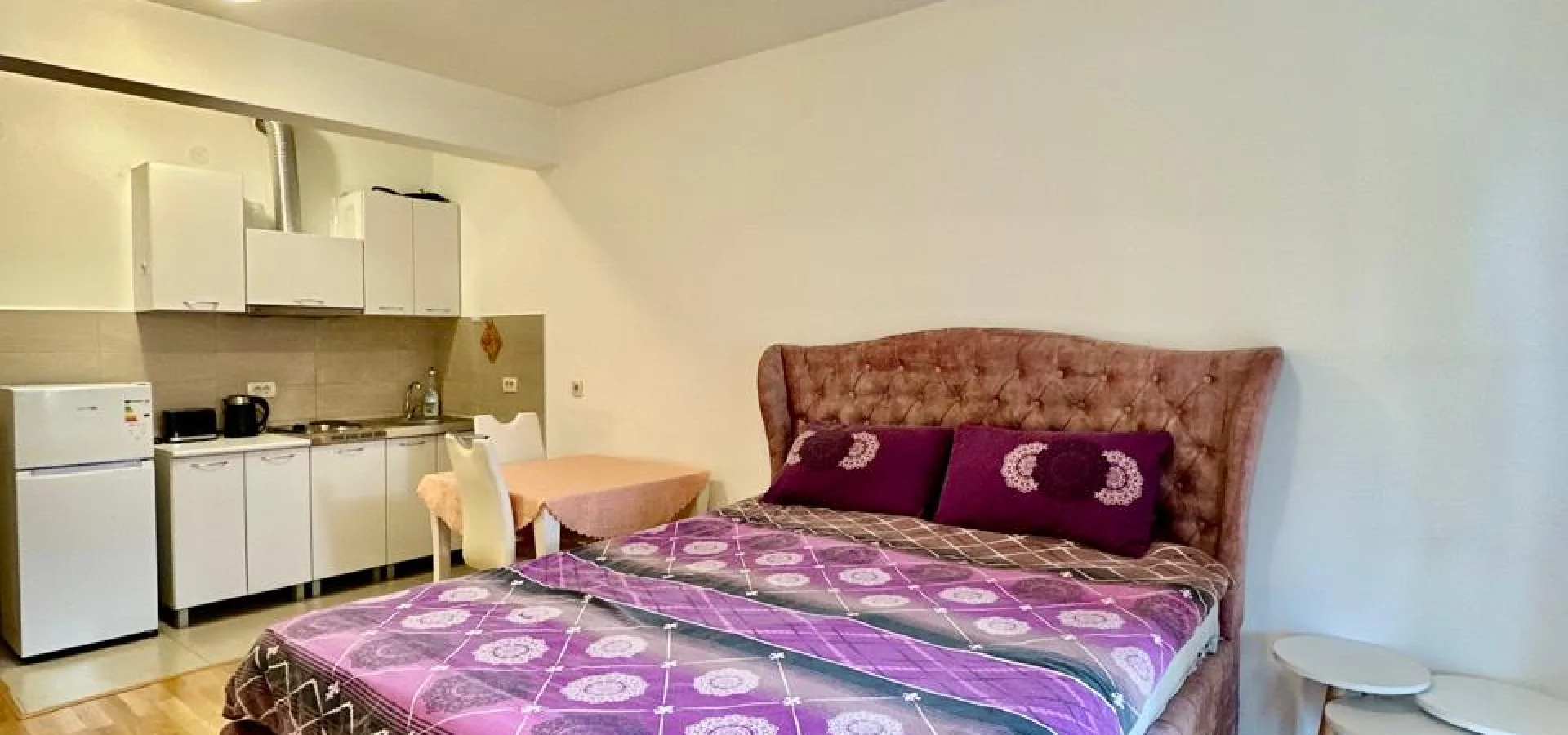 Studio apartment for rent in Budva