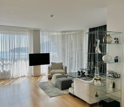 Luxury Ground Floor 2+1 Apartment with Sea View in Dukley Gardens - 159 m²