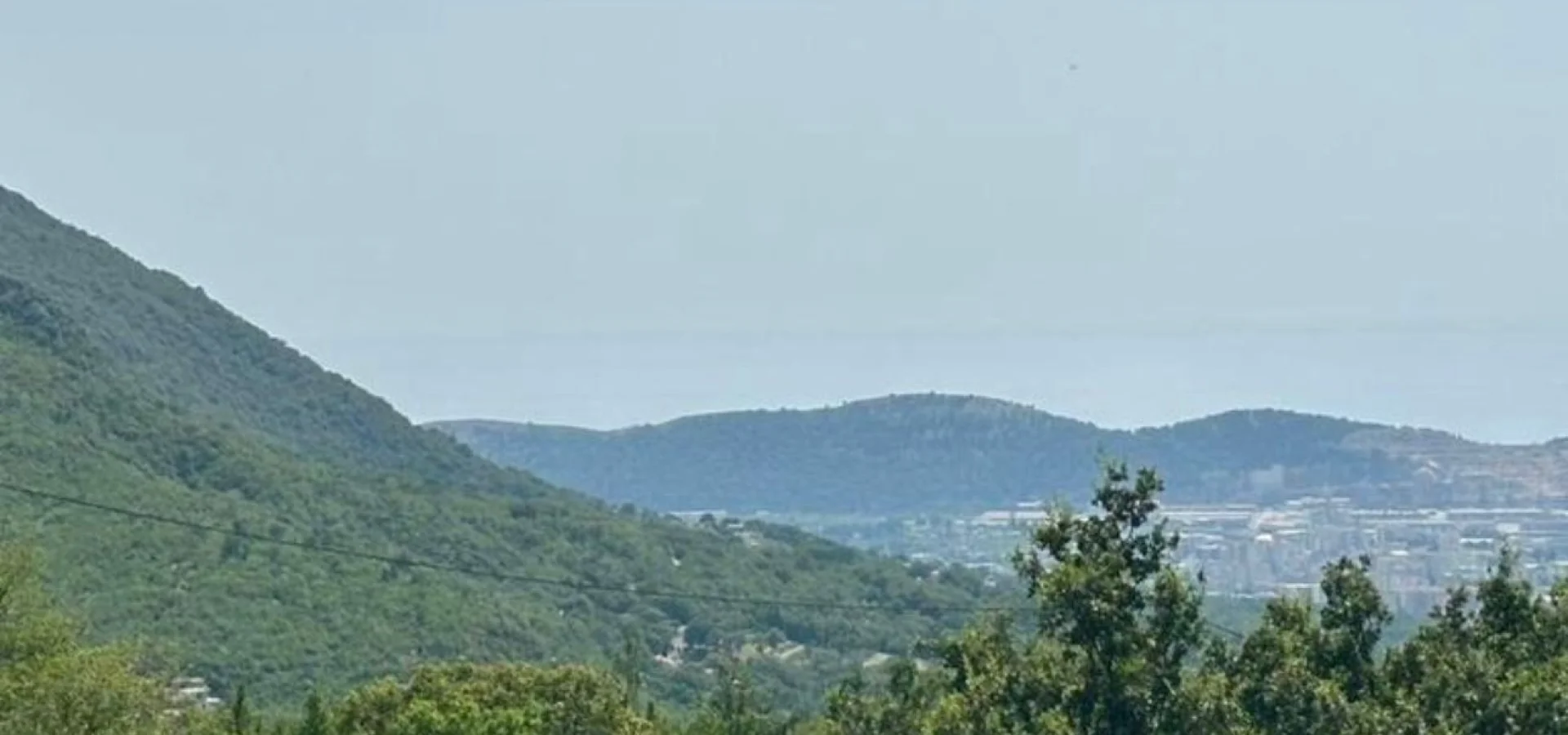 Land for sale in Bar with sea views 6,600 m2