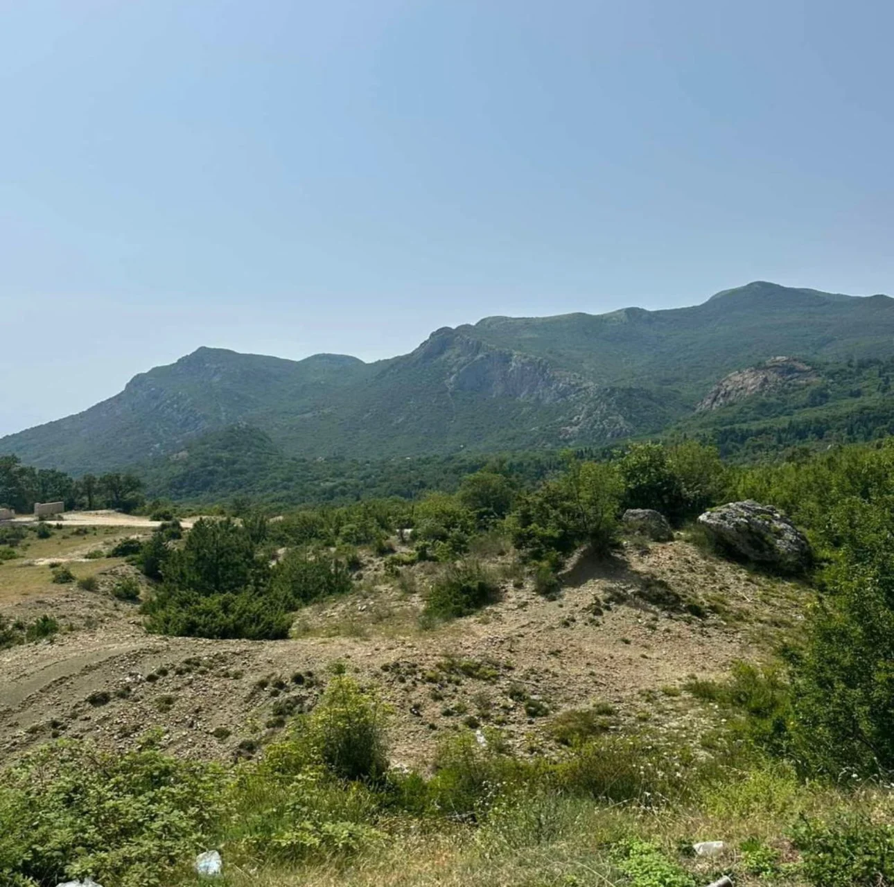 Land for sale in Bar with sea views 6,600 m2