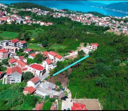 Land with sea view for flat for land in Tivat