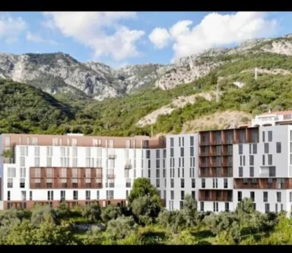 5.440 m2 land with sea view in Becici