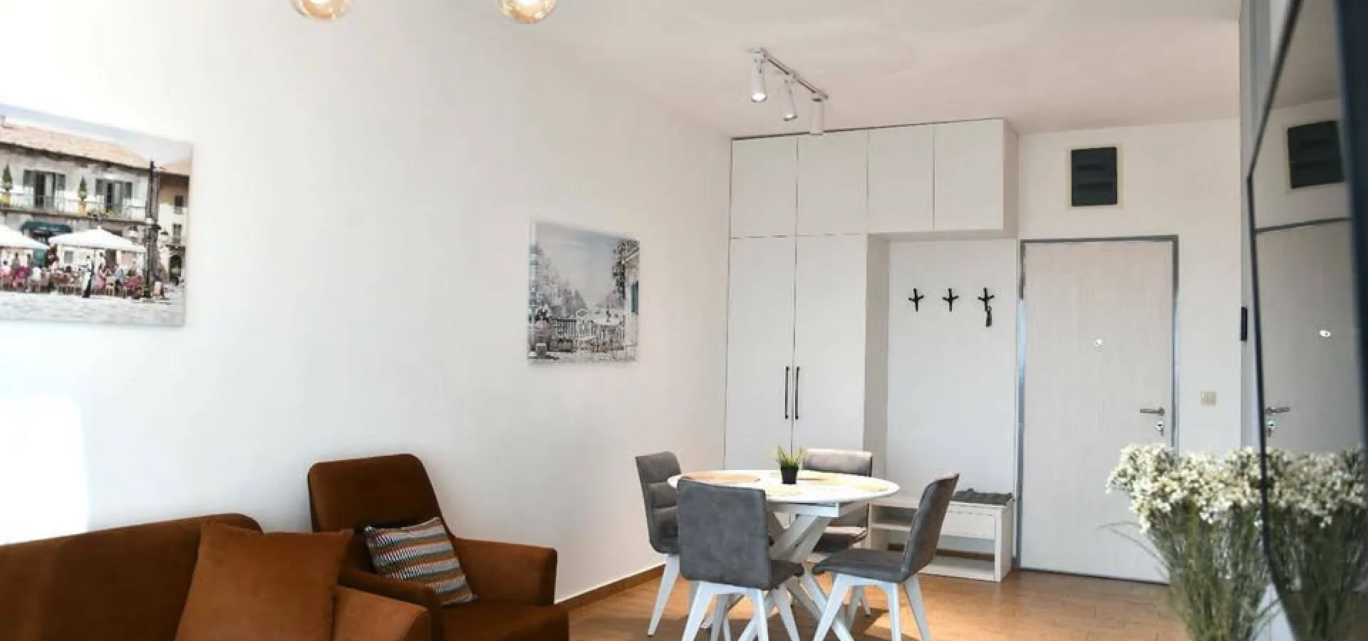 Beciçi de konforlu Geniş 1 + 1 satılık daire