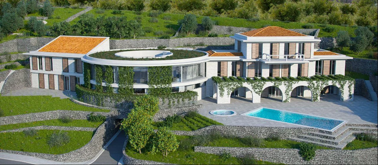 Blizikuce de imarlı villa arsası deniz manzaralı