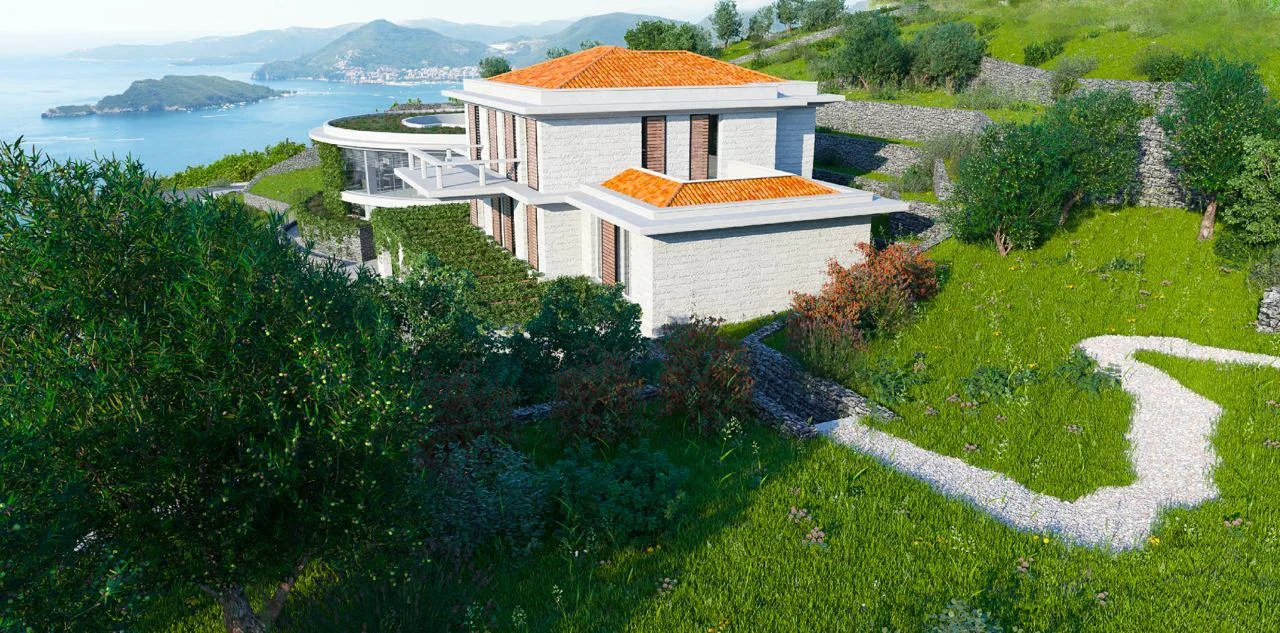 Blizikuce de imarlı villa arsası deniz manzaralı