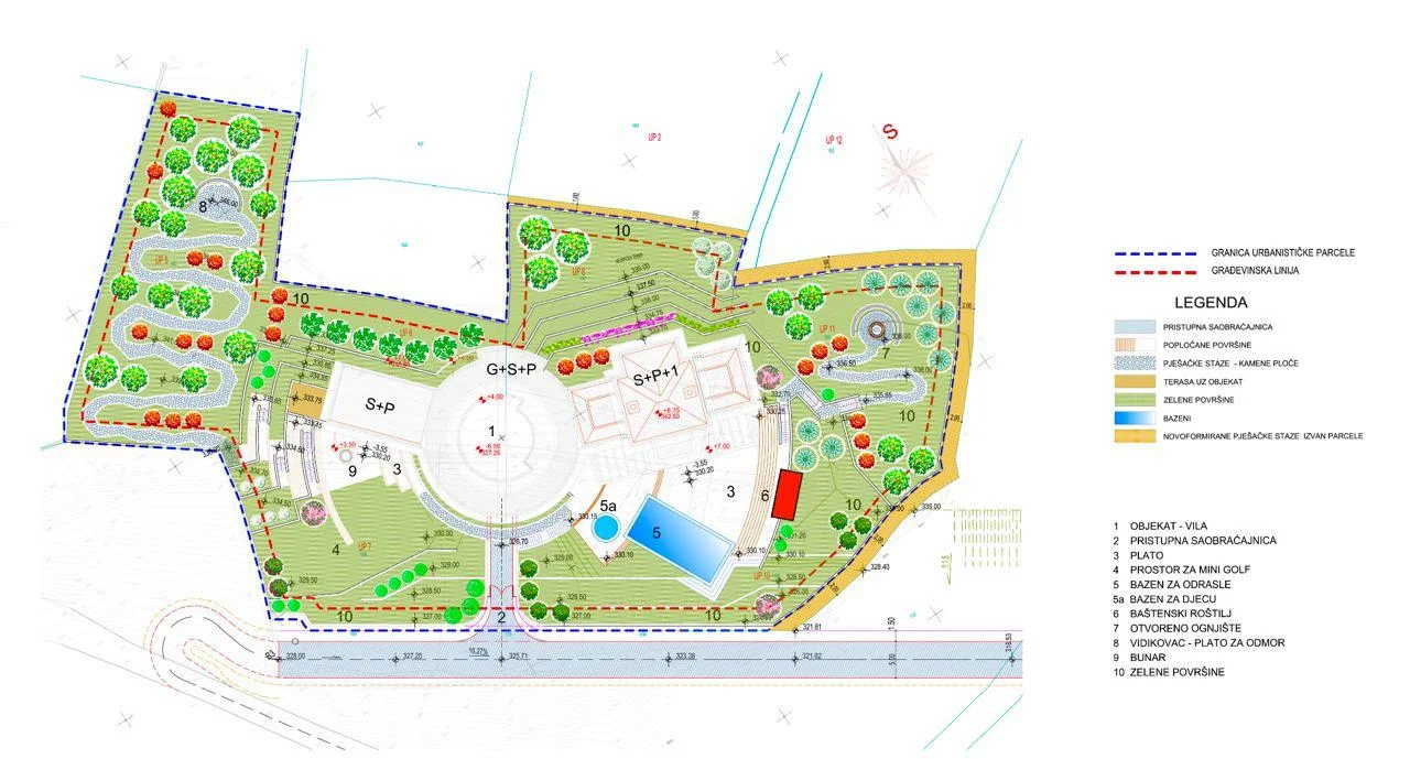 Blizikuce de imarlı villa arsası deniz manzaralı