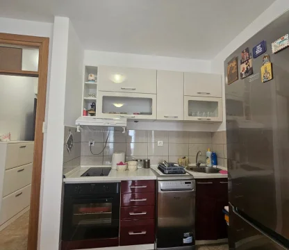 Budva'da New School yakınlarında 1 + 1 daire