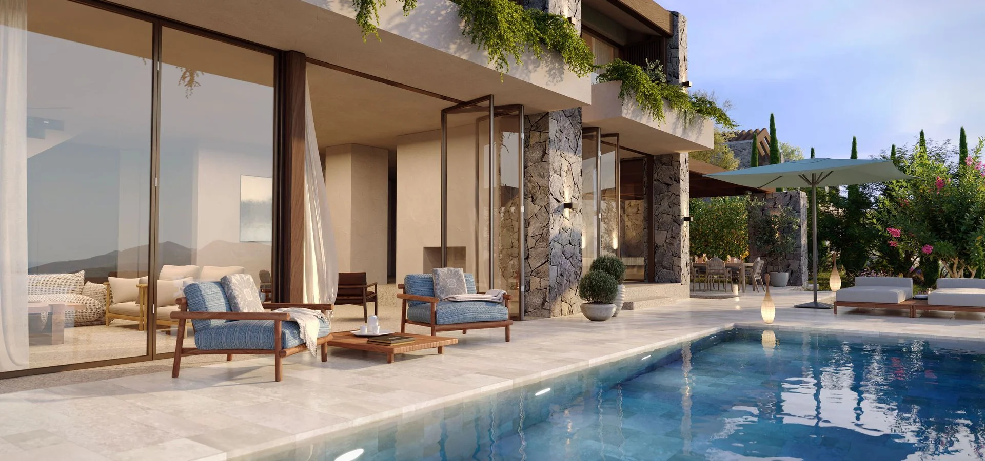 Kotor da deniz manzaralı projeden satılık deniz manzaralı villa