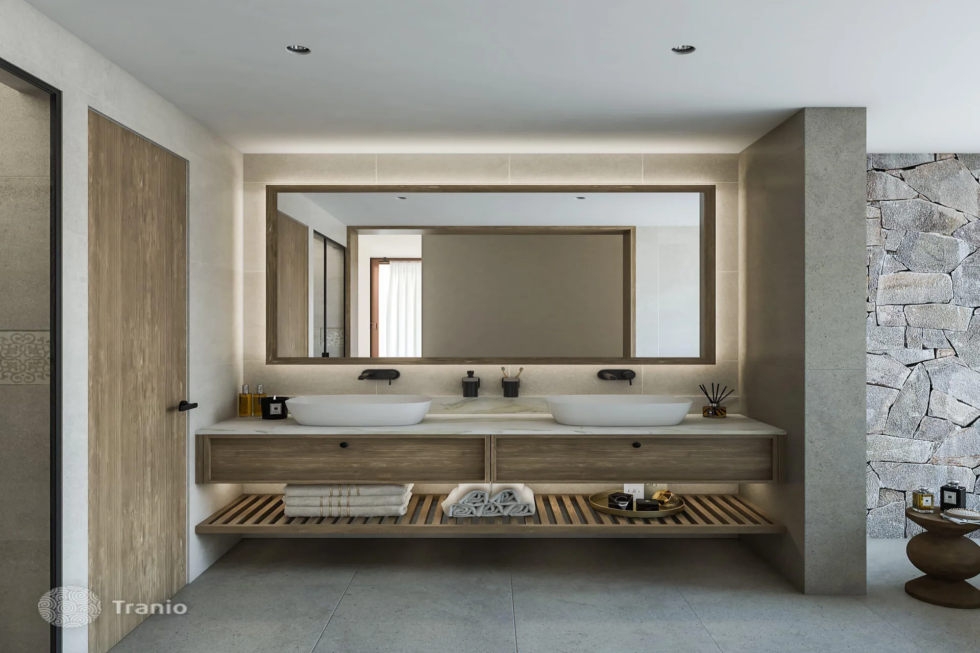 Kotor da deniz manzaralı projeden satılık deniz manzaralı villa