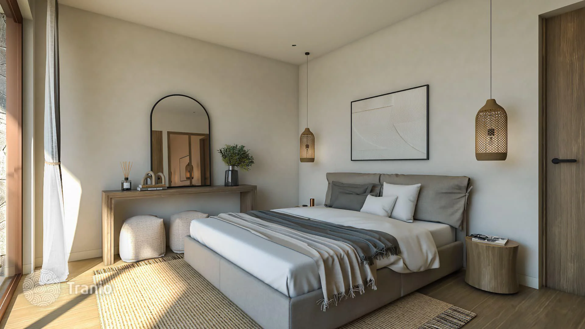 Kotor da deniz manzaralı projeden satılık deniz manzaralı villa