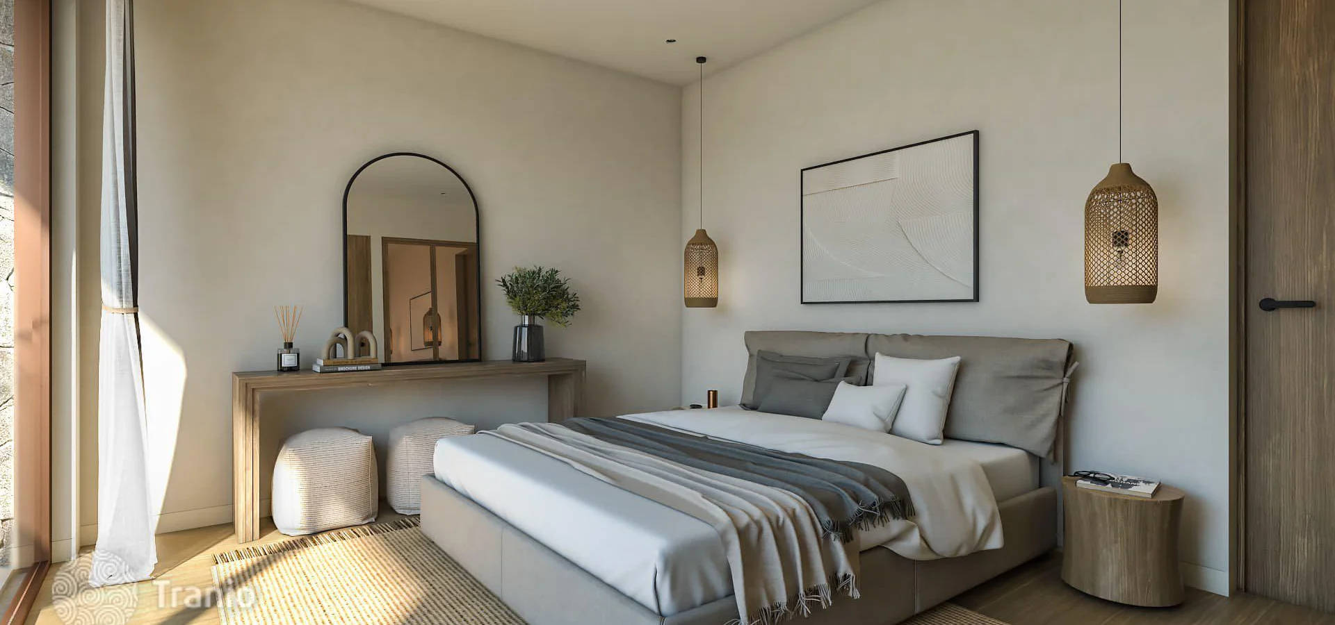 Kotor da deniz manzaralı projeden satılık deniz manzaralı villa