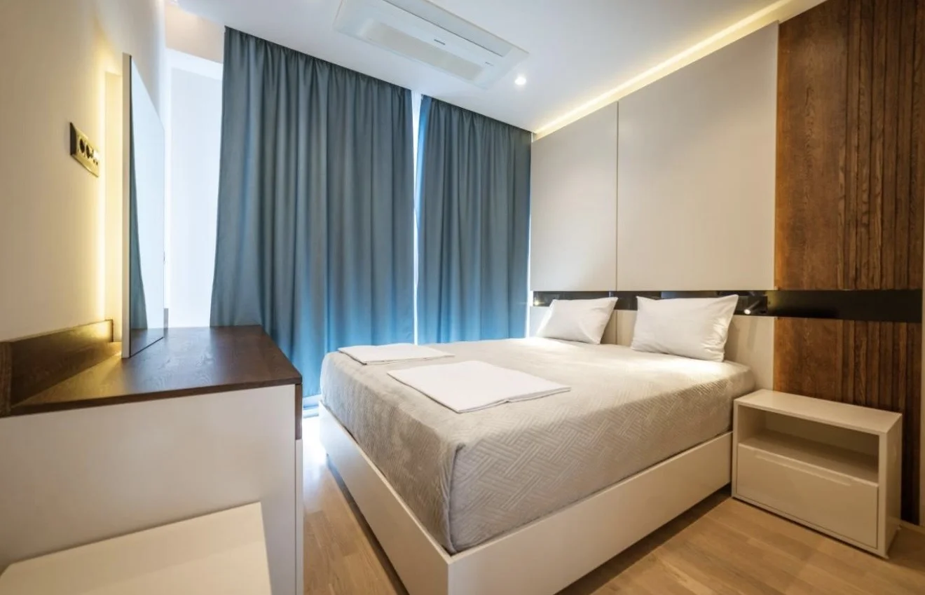 Budva Becici'de Spa Sauna, Spor Salonu Bulunan lüks binada 1+1 ve 2+1daireler