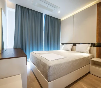 Budva Becici'de Spa Sauna, Spor Salonu Bulunan lüks binada 1+1 ve 2+1daireler