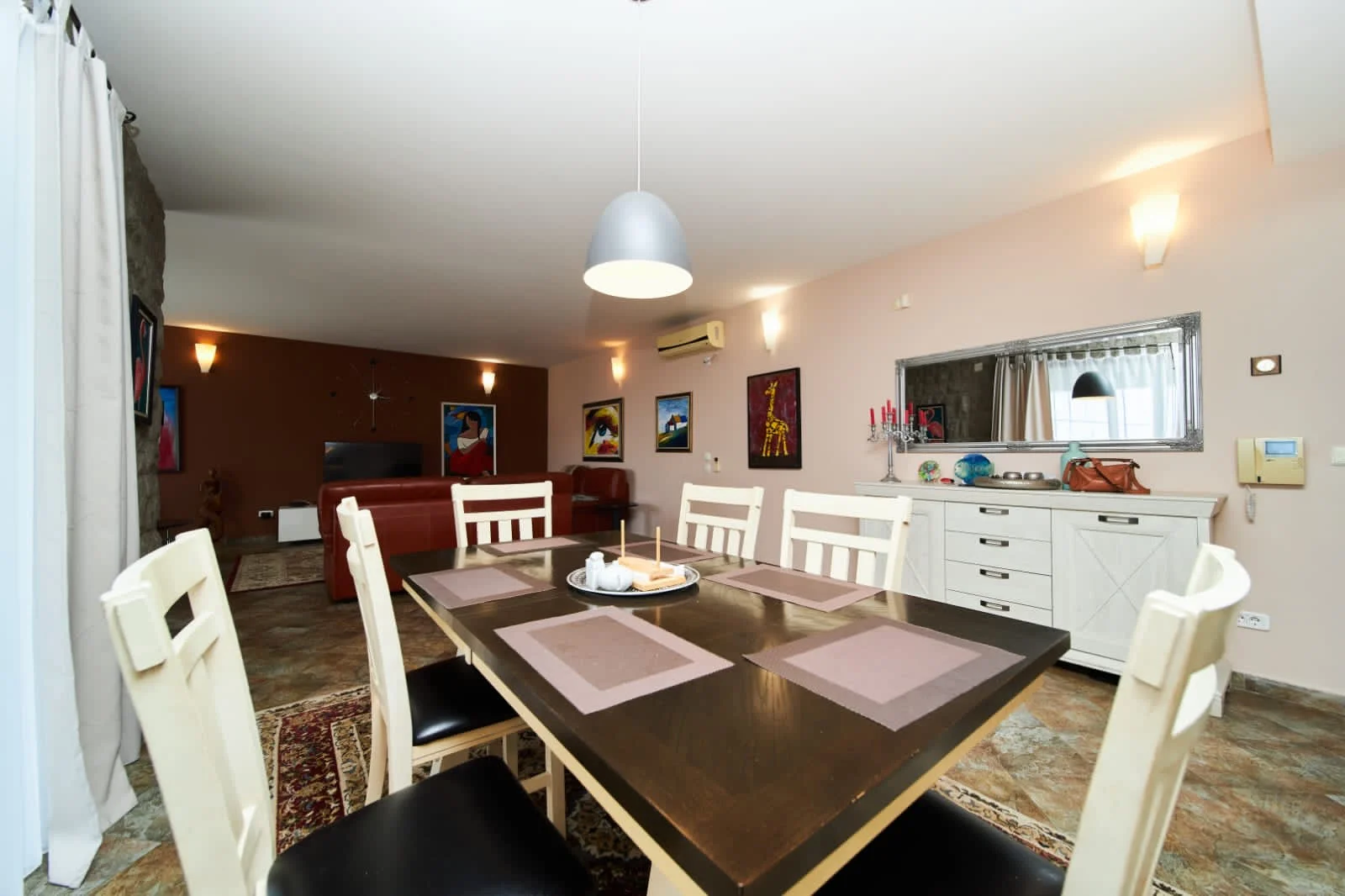 Bečići Ivanovići'de Panoramik Deniz Manzaralı Ultra-Lüks Malikane